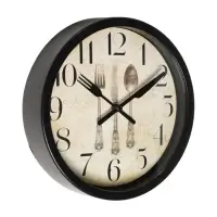 Часы настенные &laquo;Сервировка&raquo;, серия: Кухня, плавный ход, d=20 см