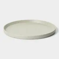 Блюдо &laquo;Мрамор&raquo;, d=20.5 см, пластик, серое