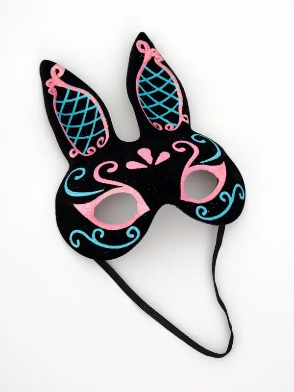 Карнавальная маска Карнавальная маска "Зайчик", цвета МИКС