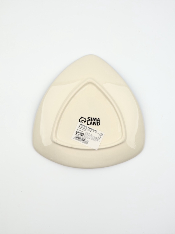 Тарелка Тарелка "Глазурь", 18 х 18 см