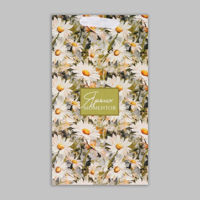 Пакет подарочный под две бутылки, упаковка, «Яркие моменты», 35 х 20 х 9 см Пакет подарочный под две бутылки, упаковка, «Яркие моменты», 35 х 20 х 9 см