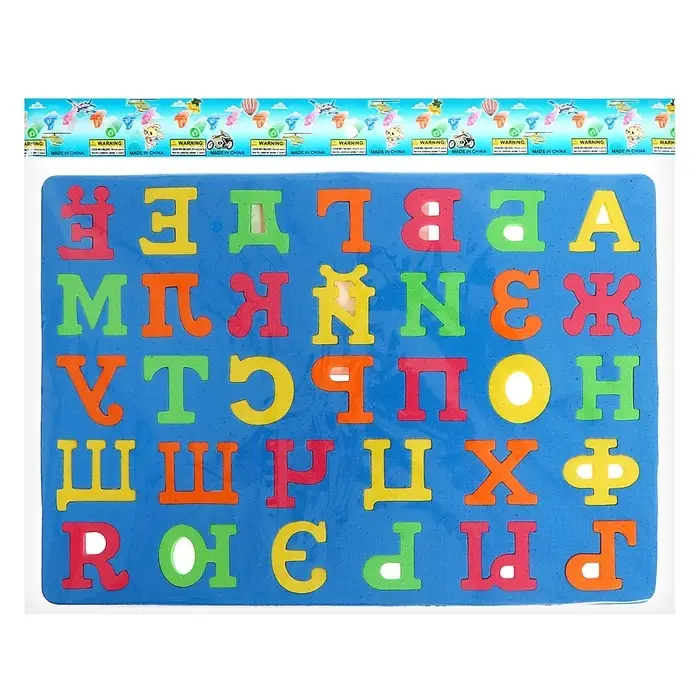 Коврик-пазл &laquo;Буквы&raquo;, цвета МИКС