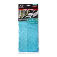 08 Салфетка микрофибра сверхплотная для чистки стекол AVS MF-6107 (35х40см)(1шт)