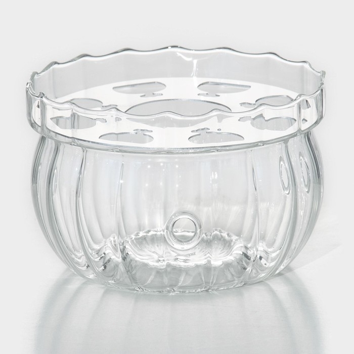 Подставка стеклянная для подогрева Доляна «Диана», 13×9 см Подставка стеклянная для подогрева Доляна «Диана», 13×9 см