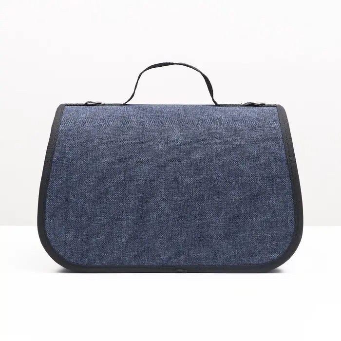 Сумка - переноска для животных  Сумка - переноска для животных "Карпетбеггер с окном", 32,5 х 19,5 х 19,5 см, синяя