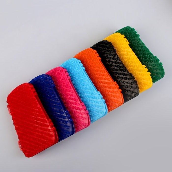 Массажёр антицеллюлитный «Рукавица», 12 × 2 × 19 см, цвет МИКС