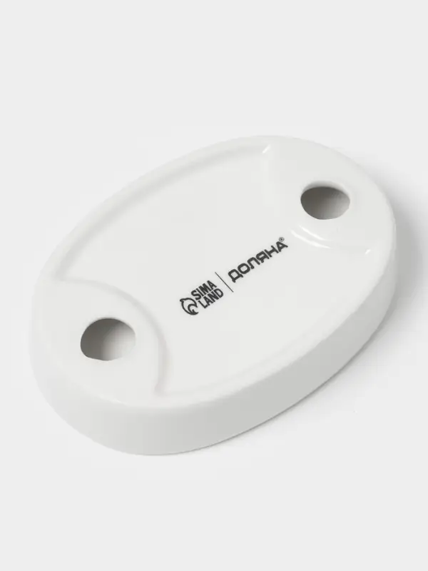 Набор аксессуаров для ванной комнаты Доляна &laquo;Марокко&raquo;, 3 предмета, мыльница, дозатор для мыла, стакан, белый