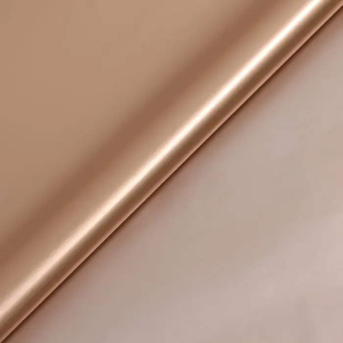 Пленка для цветов матовая,«Тишью», 20 микрон, 58×58 см±5%, золотой