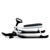 Снегокат &laquo;Тимка спорт+&raquo;, белый, чёрный, ТСЛ+/Б Nika