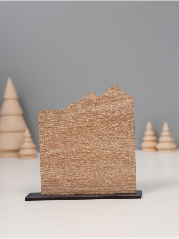 Новогодний календарь Новогодний календарь "Горы" 12х11,4х3 см