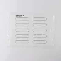 Коврик для выпечки армированный KONFINETTA &laquo;Эклер&raquo;, силикон, 38&times;28 см, 0.4 мм, белый