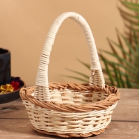 Корзина плетеная 15x15x18 см, ротанг