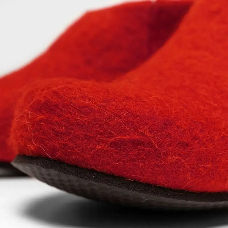 Домашние валенки Wild, красные, размер 41