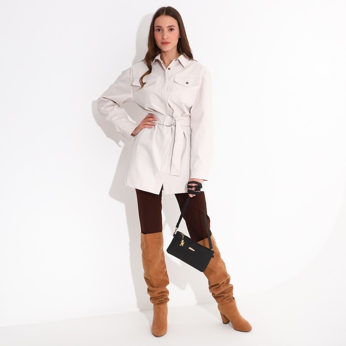 Сумка-клатч на молнии, цвет чёрный Сумка-клатч на молнии, цвет чёрный