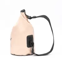 Гермомешок туристический maclay, 5 л, 500D, с лямкой, бежевый