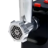 Мясорубка HomeStar STM-2039, 2000Вт, 1.5 кг/мин, 2 диска, реверс, черная