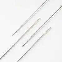 Иглы швейные, для игрушек и кукол, d=1.83 мм, 10-17.5 см, набор 4 шт.