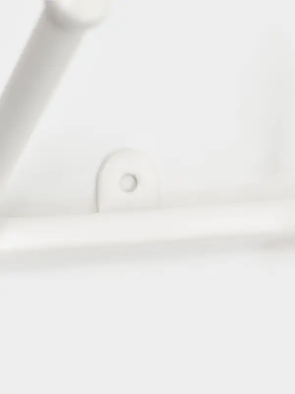 Вешалка настенная &laquo;Норма&raquo;, белая