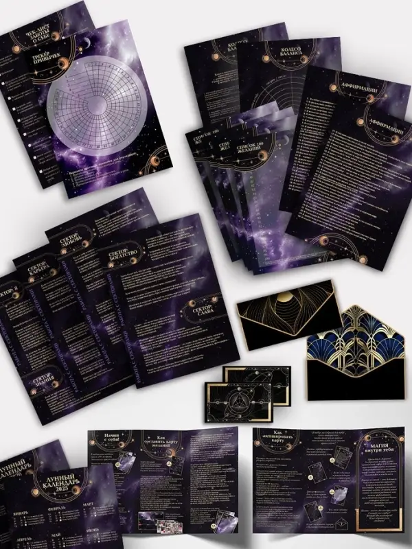 Карта желаний своими руками в тубусе &laquo;Любовь к себе&raquo;, набор для творчества.