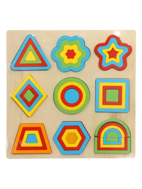 Сортер для малышей деревянный