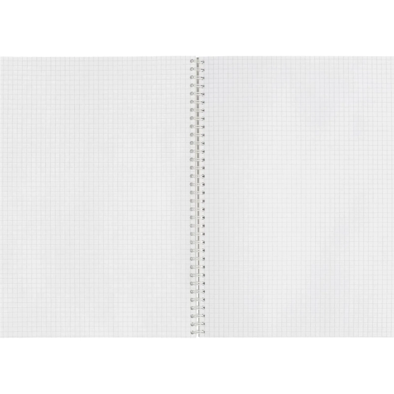 Бизнес-тетрадь А4 60л Attache Персия Фукс/Черн клет, 65г, греб, ВД-лак