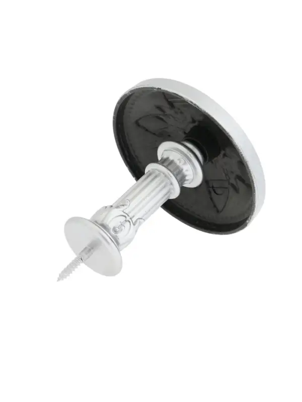 Держатель для штор CAPPIO KS032, d=98 мм, цвет серебро с золотом, 2 шт.