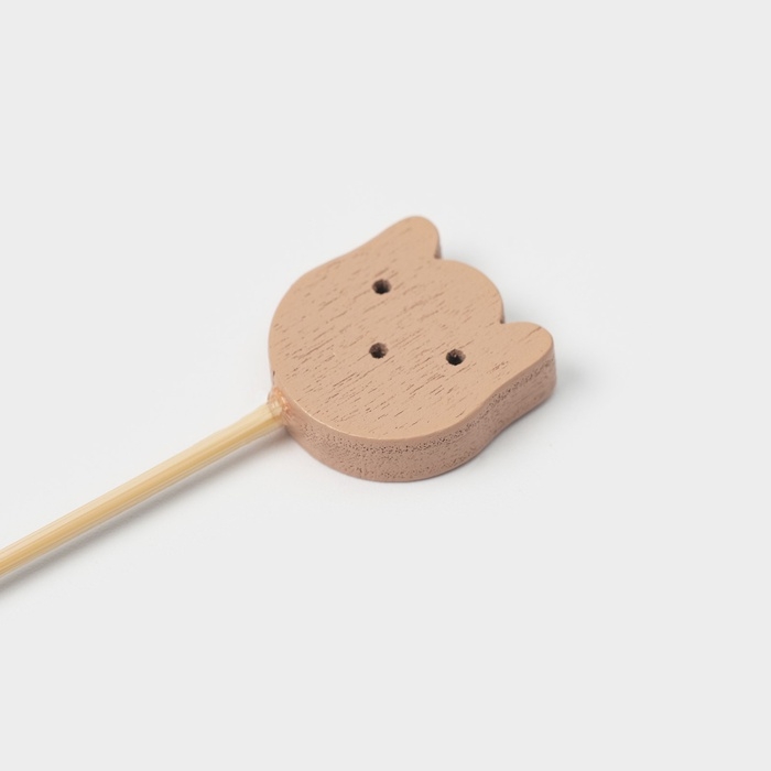 Шпажки Доляна «Котики», 12 см, набор 25 шт, бамбук Шпажки Доляна «Котики», 12 см, набор 25 шт, бамбук