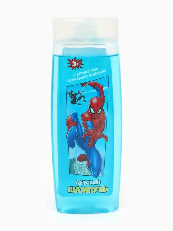 Шампунь для волос детский, 250 мл, аромат взрывная жвачка, Супергерой Шампунь для волос детский, 250 мл, аромат взрывная жвачка, Супергерой