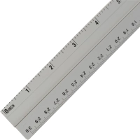 Линейка металлич. 30см Attache Line