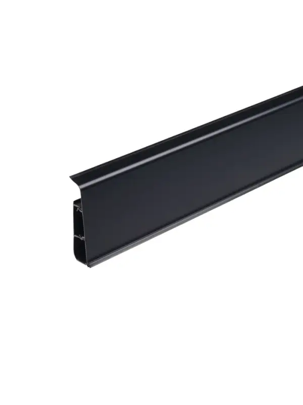 Плинтус напольный &laquo;Деконика&raquo;, 2200&times;70 мм, цвет 007 чёрный