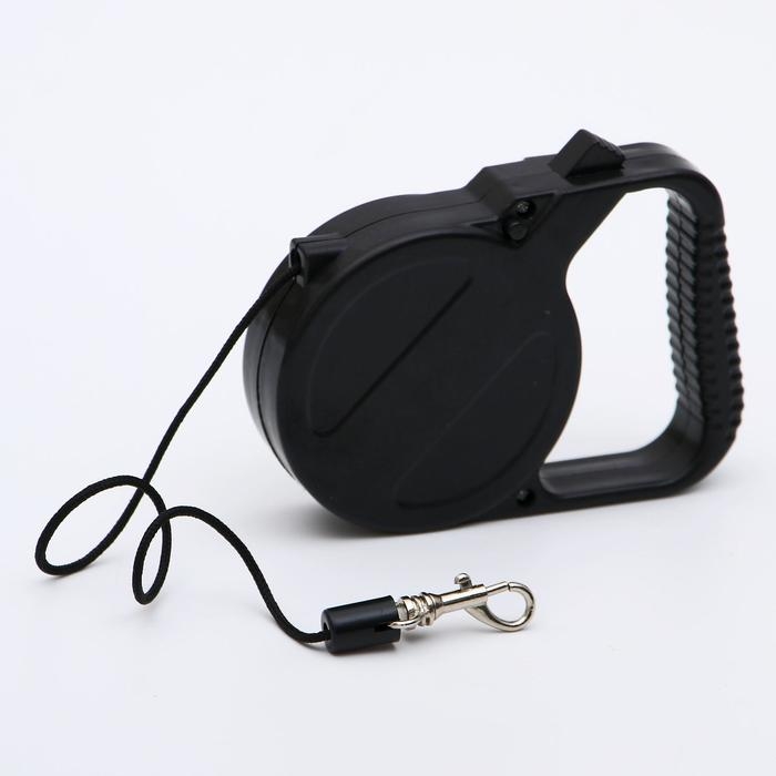 Рулетка малая эконом, 3 м, до 18 кг, чёрная Рулетка малая эконом, 3 м, до 18 кг, чёрная