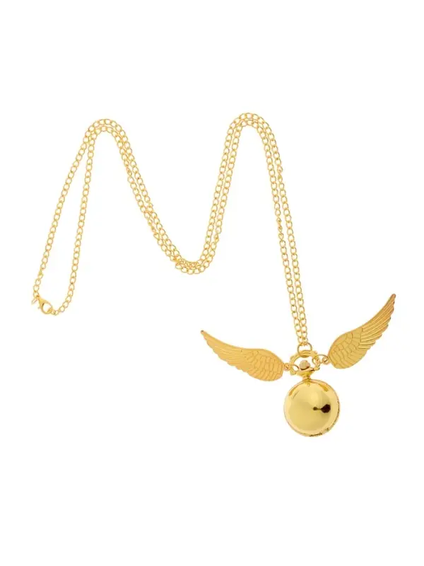 Часы карманные Часы карманные "Снитч", кварцевые, d 2.7 см, цвет золотой