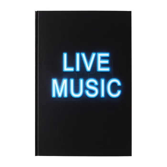 Колледж-тетрадь в твердой обложке 7БЦ, А4, 80 листов, LIVE MUSIC, блок в клетку, матовая ламинация, ВЫБОРОЧНЫЙ ЛАК Колледж-тетрадь в твердой обложке 7БЦ, А4, 80 листов, LIVE MUSIC, блок в клетку, матовая ламинация, ВЫБОРОЧНЫЙ ЛАК