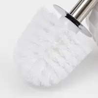 Ерш для унитаза с подставкой керамика "Квадро" белый