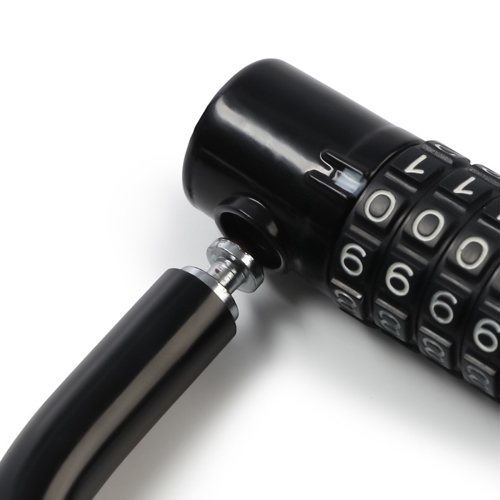 Замок навесной велосипедный 88х88 мм внешний, 51х47 мм внутр, кодовый замок Замок навесной велосипедный 88х88 мм внешний, 51х47 мм внутр, кодовый замок