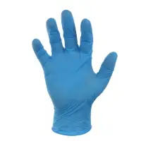 Перчатки тм VETTA, размер S/M/L, нитрил, 10шт, голубой цвет