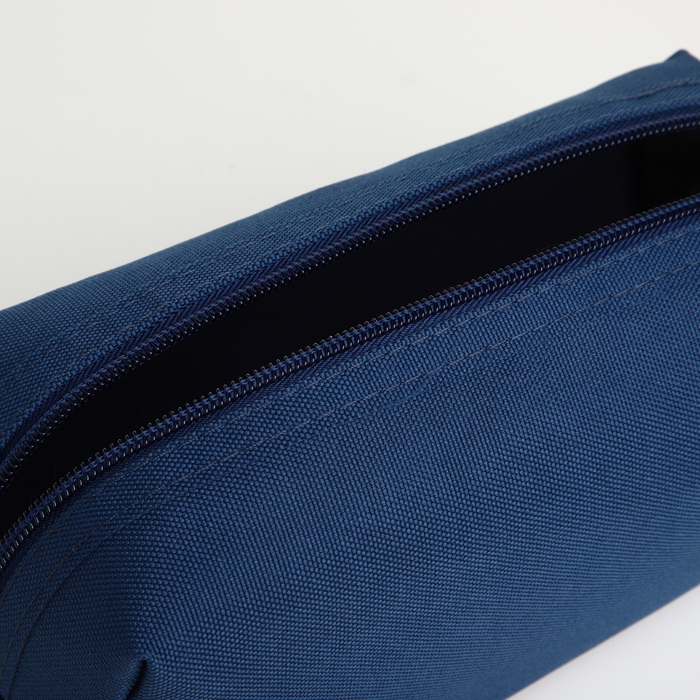 Косметичка на молнии, цвет синий Косметичка на молнии, цвет синий