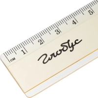 Линейка пластиковая 25 см., ассорти, Л25ЦПУ