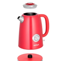 Чайник электрический металлический КТ-6665 - 1.7 л