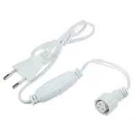 Гирлянда &laquo;Занавес&raquo; 2&times;6 м, IP44, УМС, тёмная нить, 1440 LED, свечение белое, 220 В