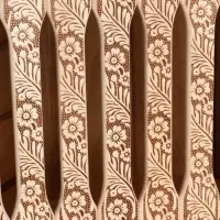 Абажур для бани и сауны &laquo;Русские узоры&raquo;, липа, 29.5&times;27.5&times;6 см, угловой, &laquo;Добропаровъ&raquo;
