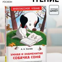 Книга детская &laquo;Умная и знаменитая собачка Соня&raquo;, 160 стр., Усачев А.