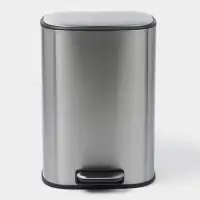 Ведро мусорное с педалью St&ouml;lz, 12 л, нержавеющая сталь, хром матовый