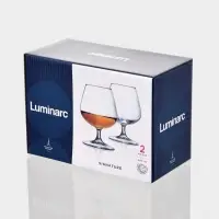 Бокалы для коньяка Luminarc &laquo;Эталон&raquo;, 400 мл, размер одного бокала 9&times;13 см, набор 2 шт., стекло, прозрачные