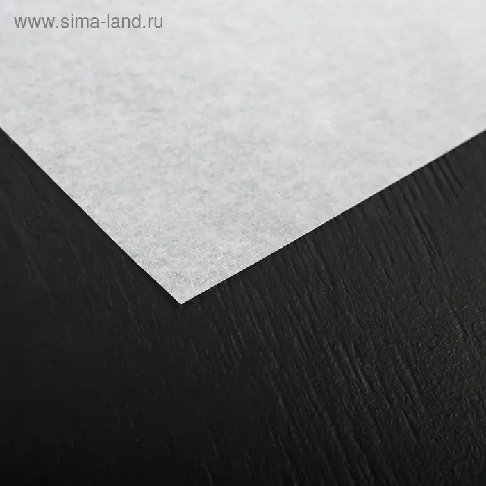 Бумага для выпечки силиконизированная Gurmanoff, 38&times;42 см, пергамент набор 5 листов, белая