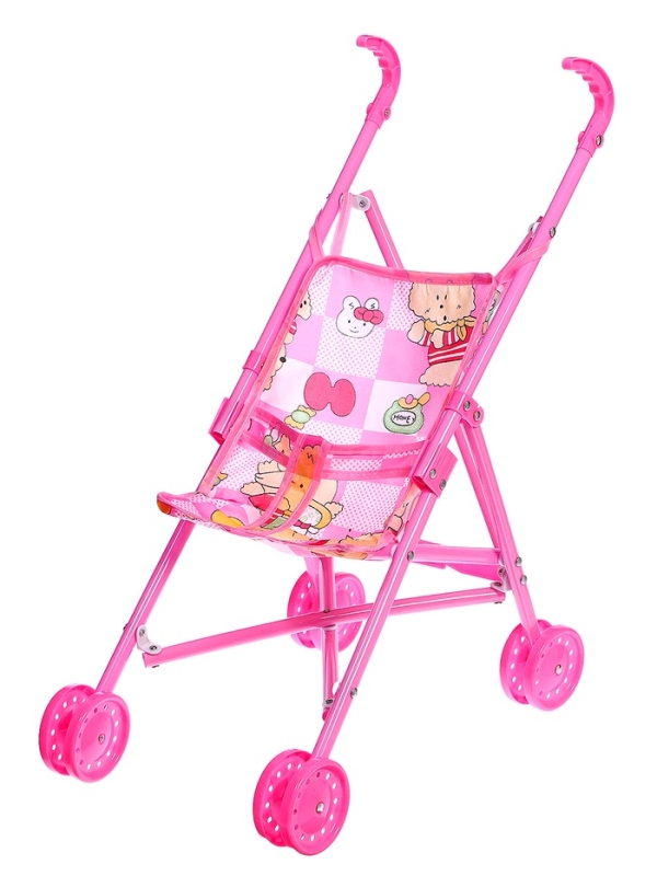 Пупс с коляской, 25 см, МИКС Пупс с коляской, 25 см, МИКС