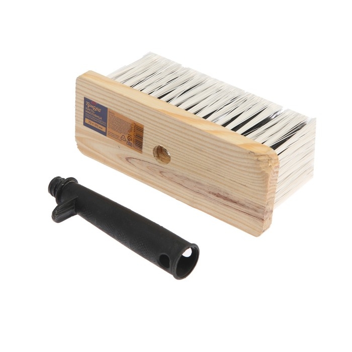 Кисть-макловица ТУНДРА, искусственная щетина, пластиковая рукоятка, 70х170 мм Кисть-макловица ТУНДРА, искусственная щетина, пластиковая рукоятка, 70х170 мм