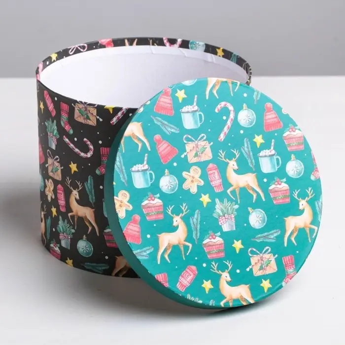 Набор подарочных коробок 5 в 1 &laquo;Европейский&raquo;, 13&times;14 ‒ 19.5&times;22 см, Новый год