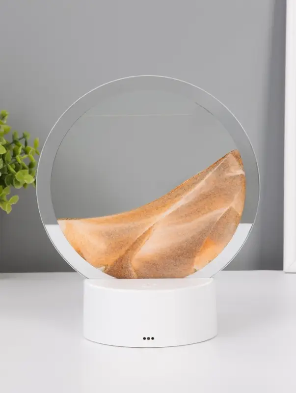 Светильник настольный СТАРТ Sands, LED, 10 Вт, USB, 16&times;16&times;20 см, 3хAA, оранжевый