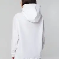 Худи флисовое унисекс Manakin, белое, размер XL/2XL